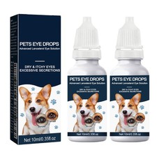 Cataract Drops For Dogs, Natural Safe Dog Eye Drops For Soothe Itching Irrita...