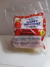 1994 McDonalds Happy Meals Toys Happy Birthday Ronald MC Lot-105