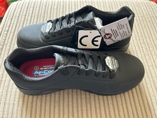 Skechers For Work Men’s Safety Trainers UNO SR Doltin Black UK Size 9 BNWT