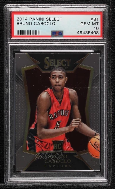 2014-15 Panini Select Concourse Bruno Caboclo #81 PSA 10 GEM MT 0l2