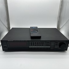 Amplificatore controllo stereo Kenwood KC-206 con equalizzatore grafico testato con telecomando