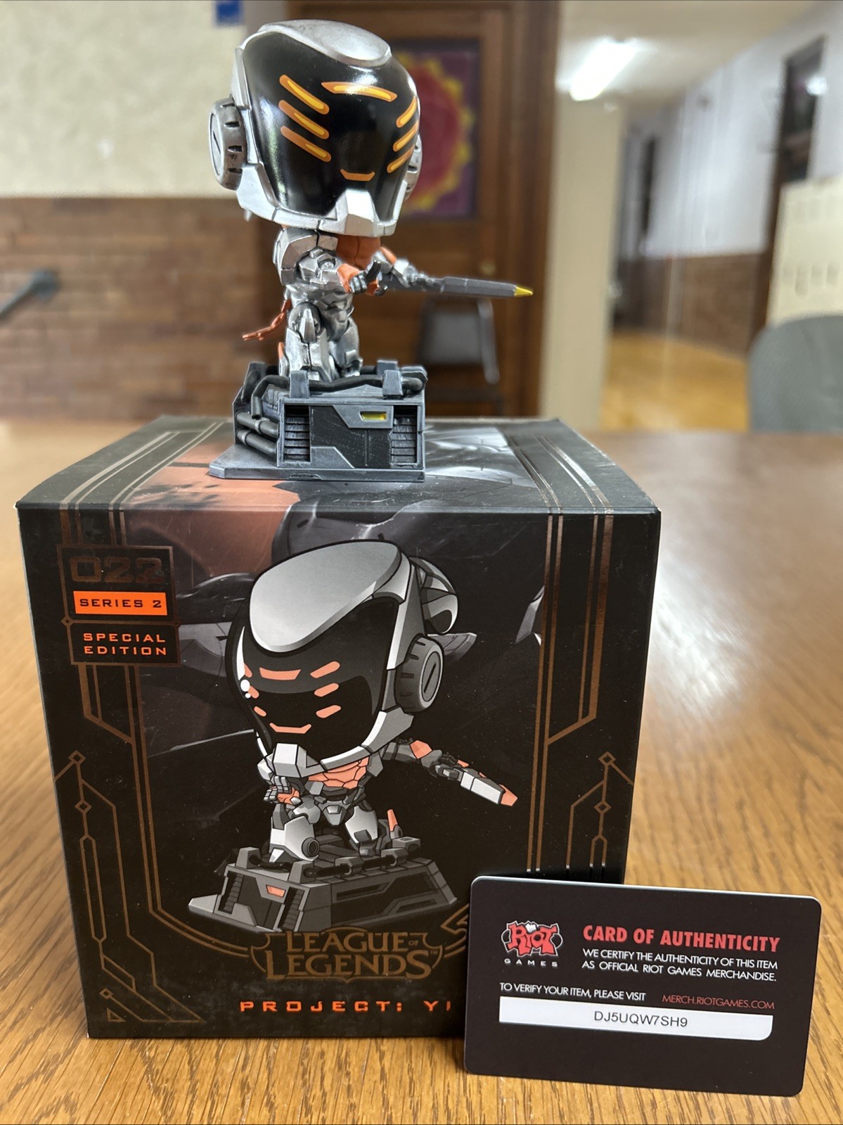 Project: Yi #022 Series 2 Figure League Of Legends Riots Games Collectable