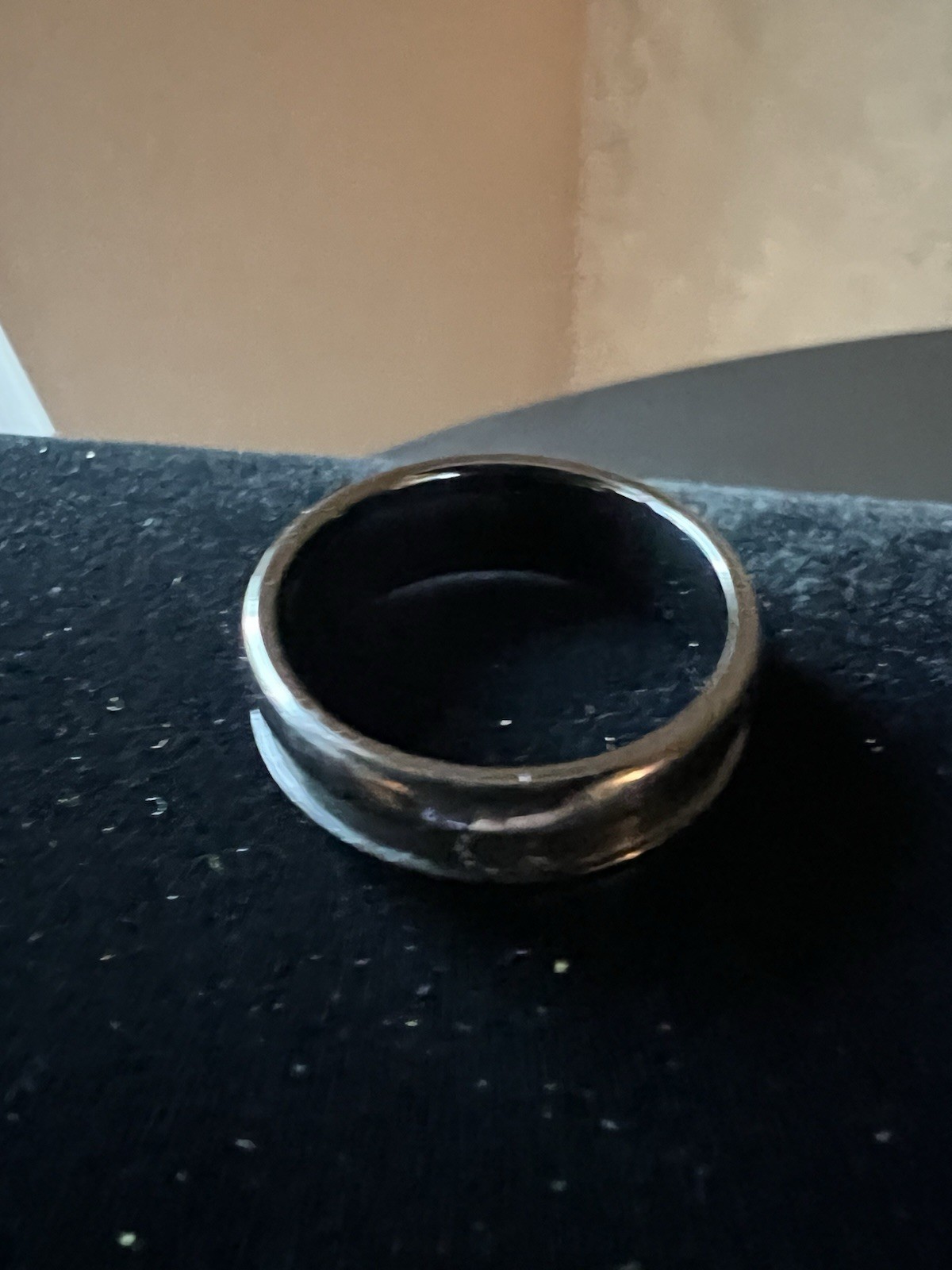 .925 High Tech Ceramic Ring Size 11 - image 2