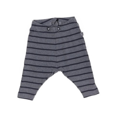 Wheat, Jogginghose, Größe: 62, Grau/Blau, Bio-Baumwolle, Streifen #p97