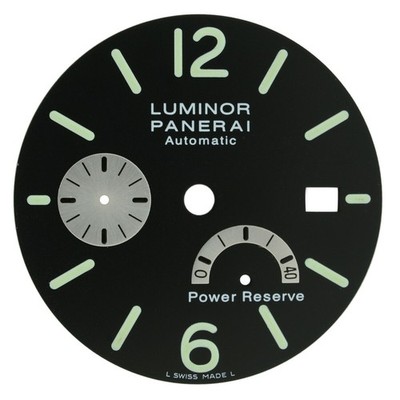 Panerai Luminor Power Reserve Black 32mm Watch Dial