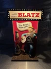 Vintage 1950s Blatz Beer Lighted Banjo Barrel Man Display Sign