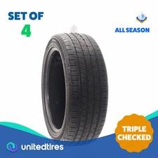Set of (4) Used 255/45R20 Continental CrossContact LX Sport VOL 105H - 7-7.5/32