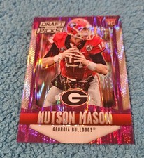 2015 Panini Prizm Draft Picks Hutson Mason Georgia Purple Flash 65/99 #191