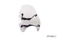 47354-Universal PUIG windshields for custom and naked motorcycles - Smoked and T