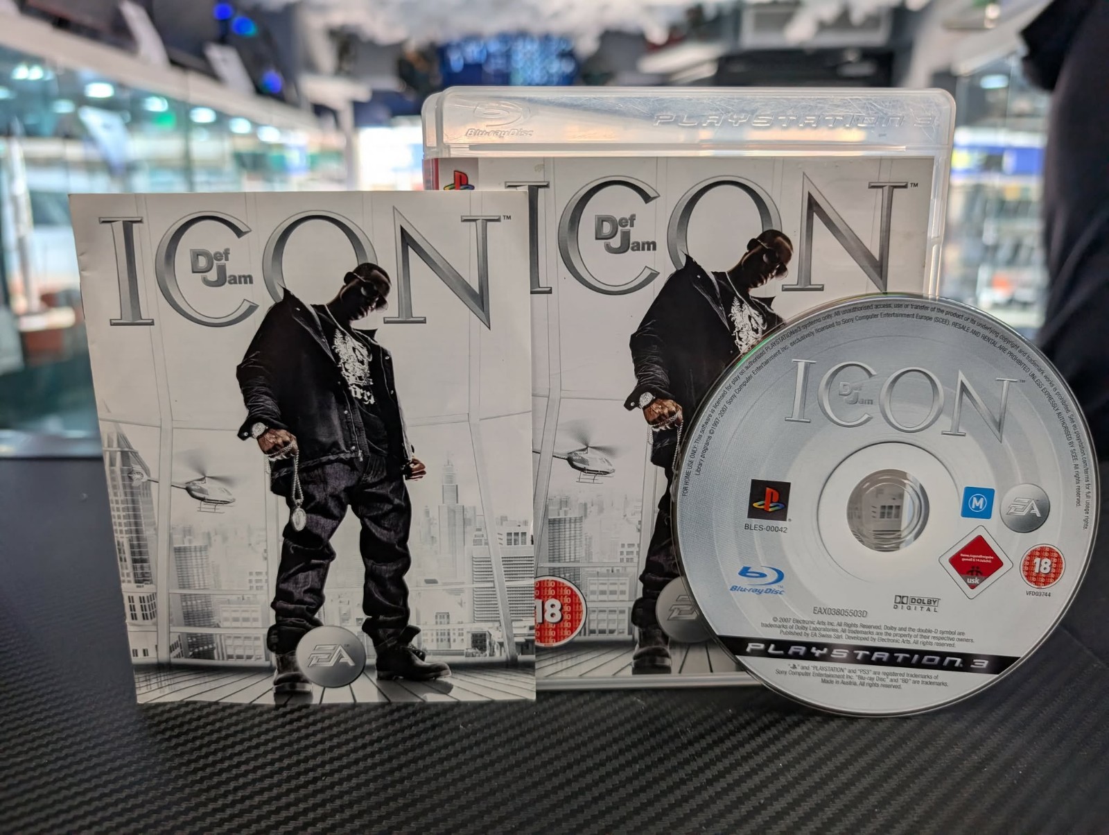 Def Jam Icon – PS3 – Complete in Box – Tested & Working – PEGI 18+