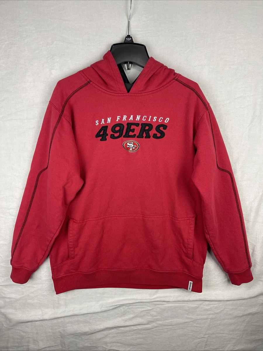 Reebok × San Francisco 49ers ビッグロゴスウェット Reebok San Francisco 49ers NFL Sweatshirts | eBay