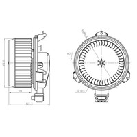 HeizungsgebläSe InnenraumgebläSe FüR Toyota Verso _R2_ Auris _E15_ _E18_