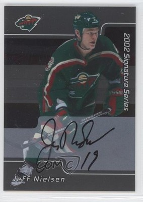 2001-02 ITG Be A Player Signature Series Auto Jeff Nielsen #091 Auto 0c2