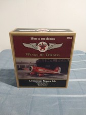 Wings of Texaco, 18th in the Series. Lockheed Serius 8A. NEW/SEALED