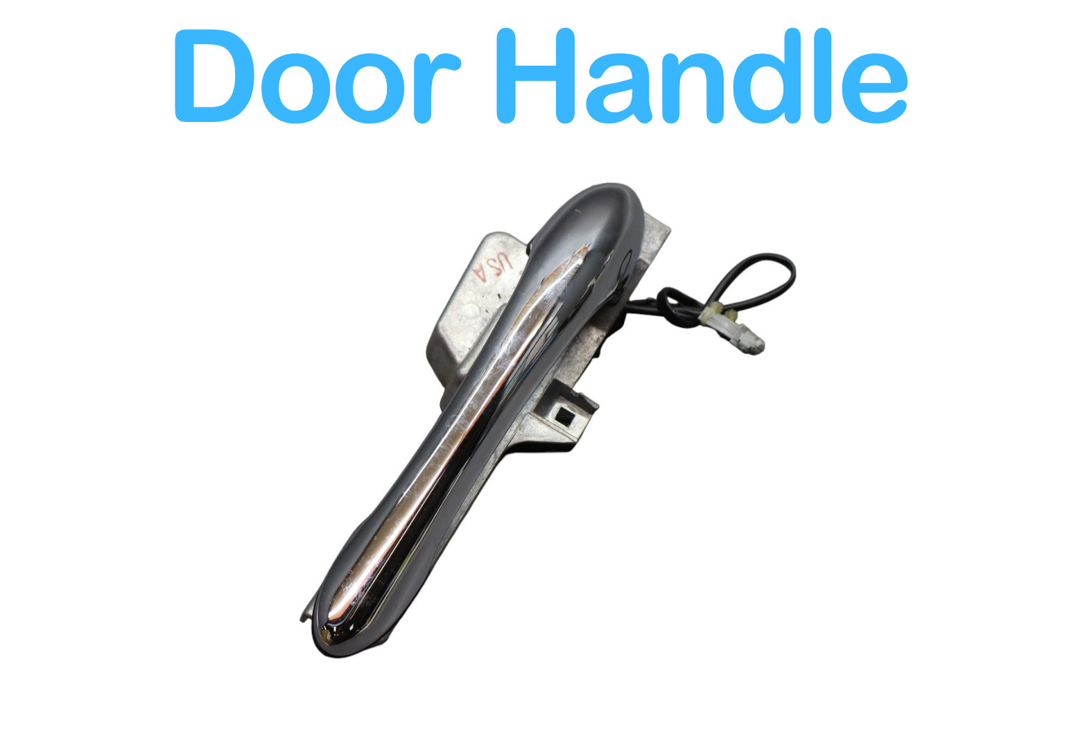 03-13 Maserati Quattroporte M139 Rear Left Driver Side Exterior Door Handle OEM