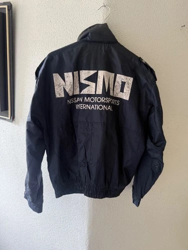 NISMO OLD LOGO JACKET WINDBREAKER Rare 90s MA1 for HKS GREDDY Impul JDM silvia video thumbnail