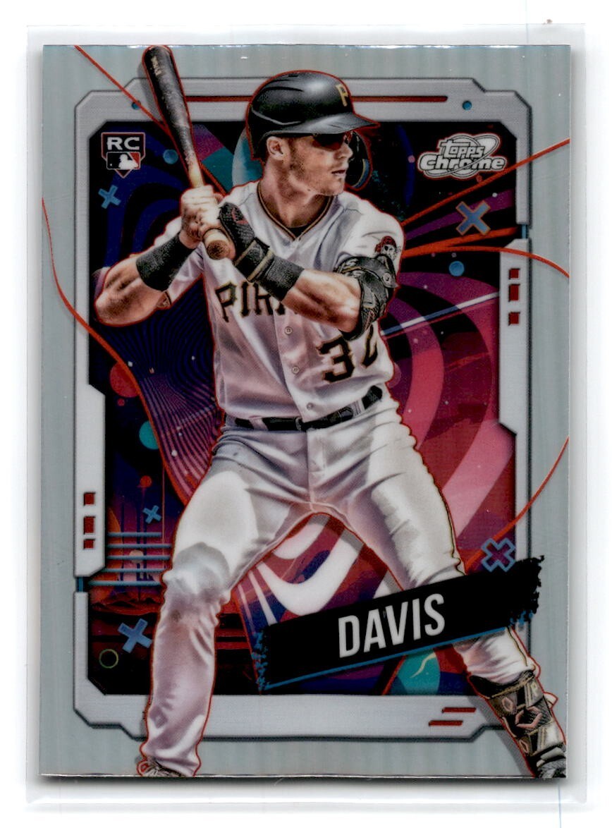 2024 Topps Chrome Cosmic Henry Davis RC Refractor #100 Pirates