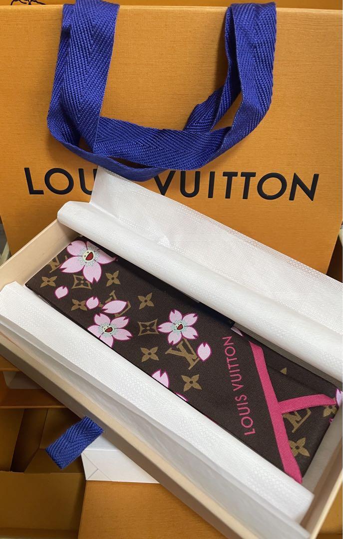 Louis Vuitton Takashi Murakami Cherry Blossom Monogram Scarf