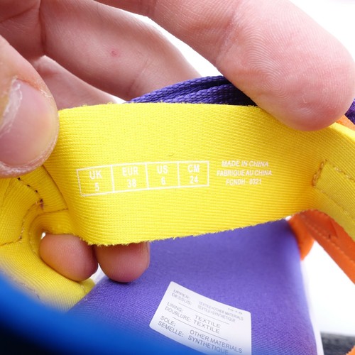 Size 7 5 Women S Puma Future Rider Game On Sandals 04 Purple Orange Ebay