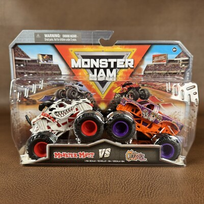 Monster Jam Trucks Monster Mutt Vs. Calavera 1:64 Scale Series 29 True Metal