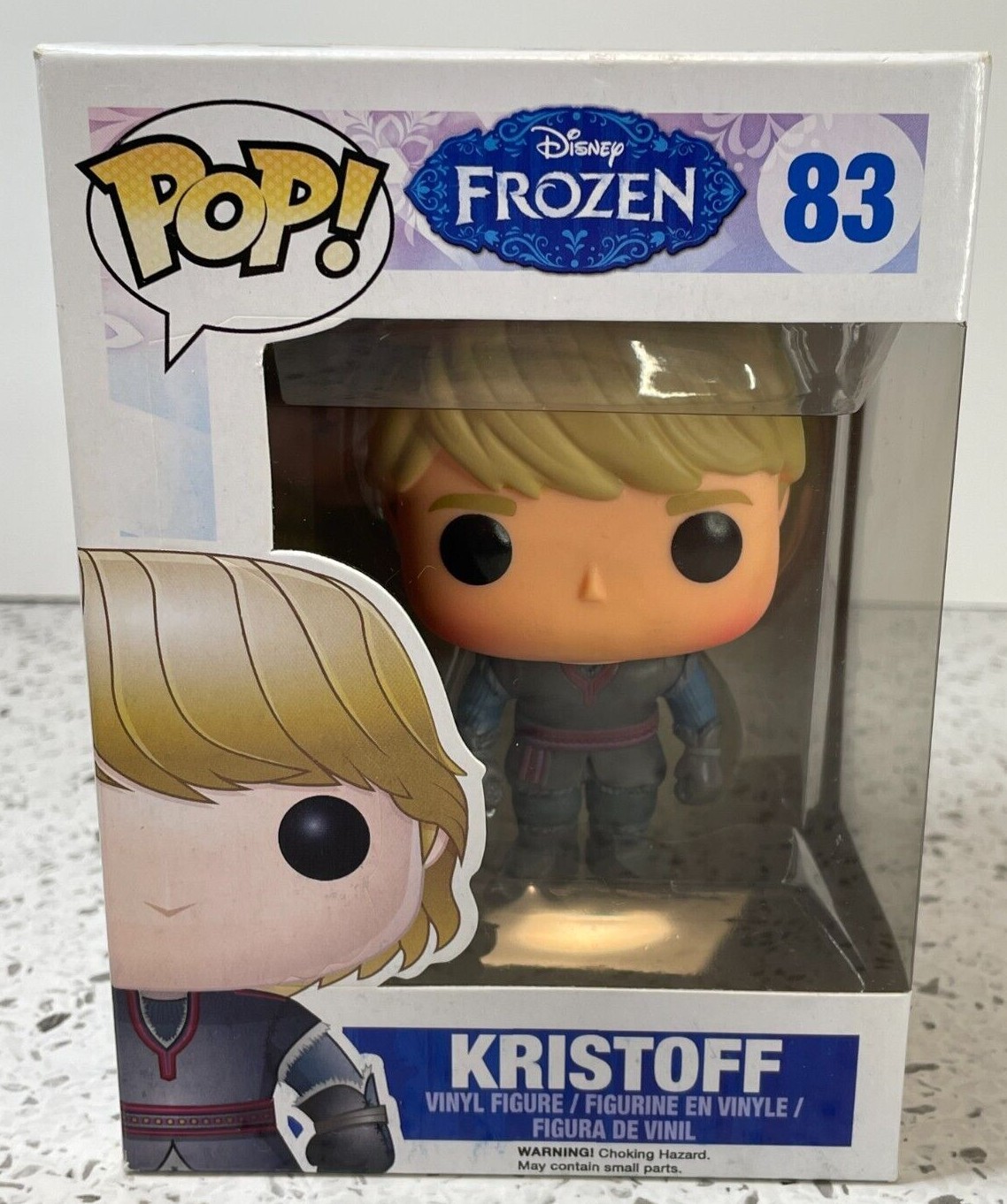 Sale Funko Pop Disney Frozen Kristoff #83, 2014 Vaulted, Original Box, Let It Go