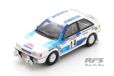 Rare Kit 1/43. Mazda 323 4WD Starter 3 Versions Monte Carlo 1987/1988