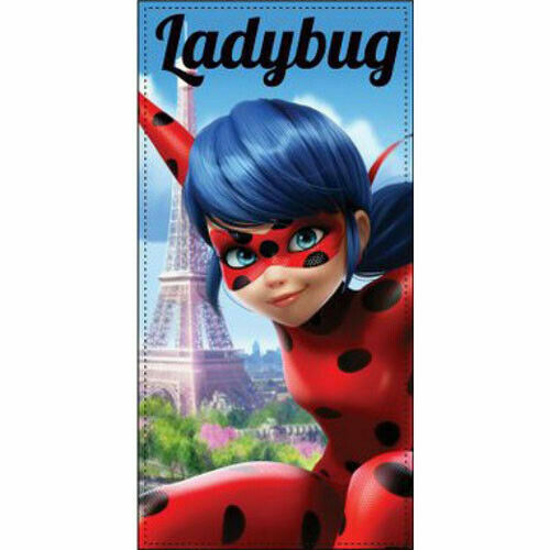 Lady Bug Miraculous Paket Badetuch Schirm Kissen Schlafsack Brotdose - Bild 1 von 8