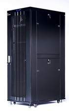 32U Server Rack It Cabinet Network Data Enclosure - Vented Mesh Perforate Doors