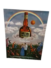 1985 Grand Marnier Liqueur Paradise Found Rainbow Original Print Ad