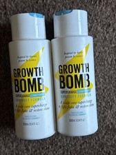 2 X Growth Bomb Supercharge Conditioner DANDRUFF FORMULA 300 Ml Each 17.92 per litre