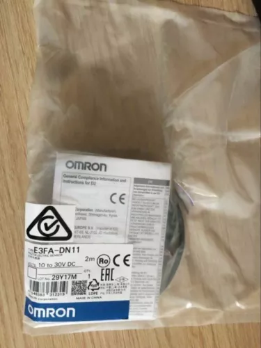 new omron proximity switch E3FA-DN11 E3FA-DN11 10-30VDC 2M free shipping
