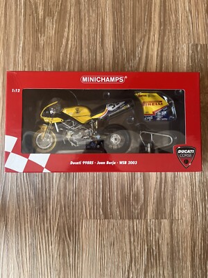 Minichamps 1:12, Ducati 998RS, Juan Borja, WSB 2003