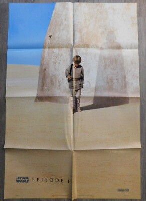 Star Wars Episode 1 The Phantom Menace One Sheet Folded Movie