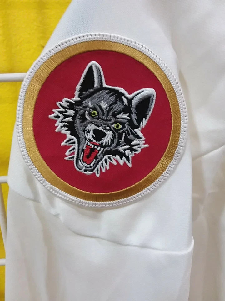 CAMISETA DE HOCKEY DE LOS CHICAGO WOLVES AUTÓGRAFA PARA HOMBRE M Foto 4 de 4