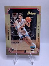 2003-04 Bowman Rookies & Stars Pau Gasol #65 HOF Vancouver Grizzlies