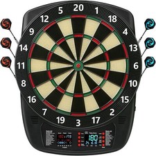 Electronic Dart Board, Soft Tip Dartboard Set 40 Games, 427 Variants Digital Ele