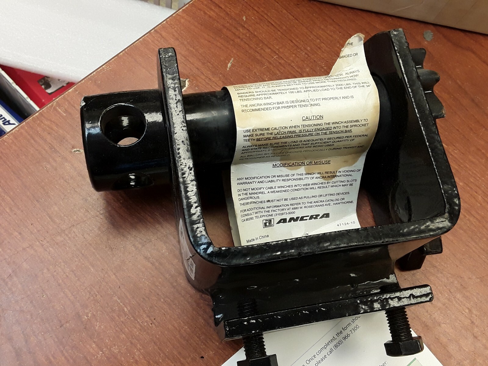 Ancra 43564-14 winch Standard