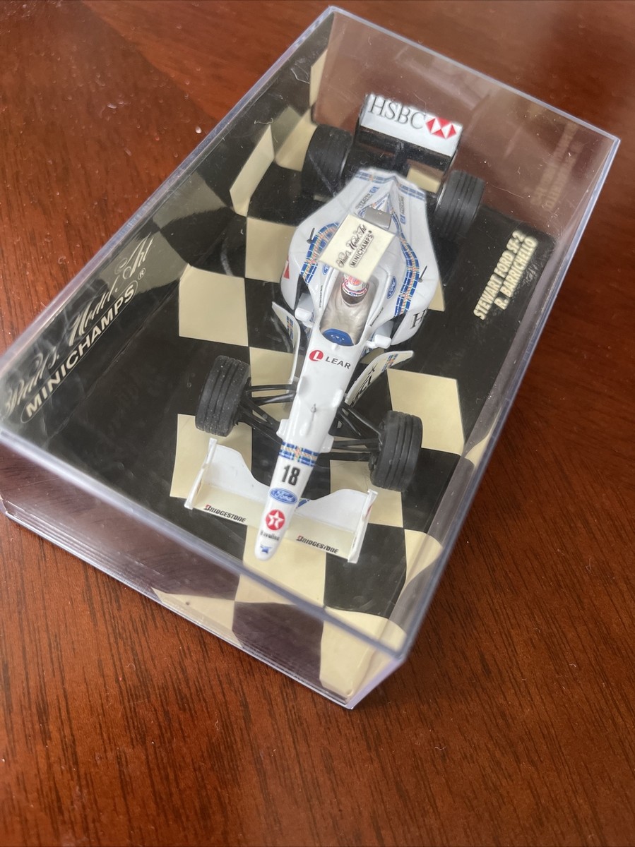 MINICHAMPS  1/43スチュワートフォードSF-2 バリチェロ 98 1/43 Minichamps F1 1998 Stewart Ford SF2 #18 Rubens