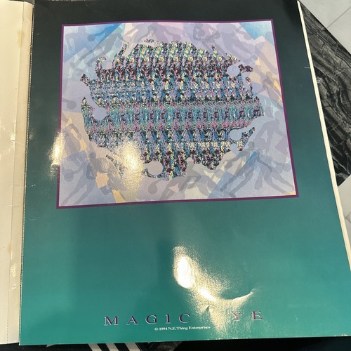 Magic Eye Poster Book: A Book of Posters by N. E. Thing Enterprises VINTAGE 94 - Bild 3 von 3