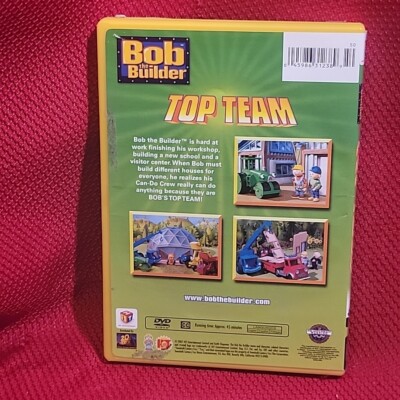 BOB THE BUILDER Top Team family movie dvd 2007 Animated cartoon