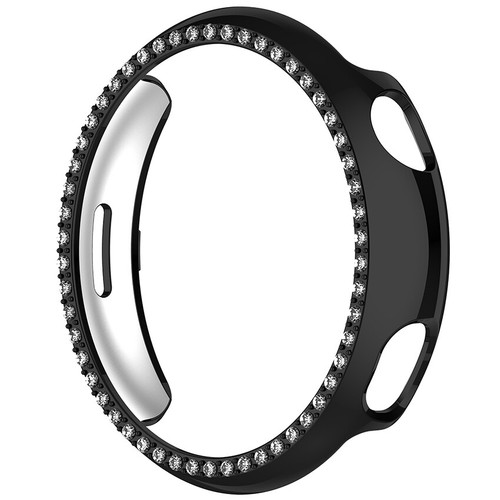 Jednorzędowe diamentowe etui szkieletowe etui ochronne pokrowiec powłoka do zegarka Vivo Watch5 - Zdjęcie 4 z 18
