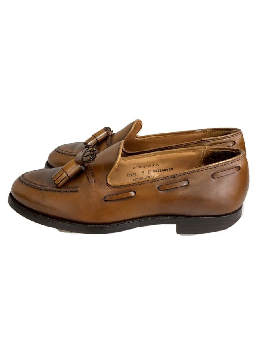 CROCKETT & JONES LOAFER CAVENDISH 3 TASSEL 5 Brown LEATHER CROCKETT & JONES LOAFER CAVENDISH 3 TASSEL 5 Brown LEATHER