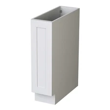 RTA  Shaker Style Unassembled Solid Wood  Spice Rack Base Cabinet