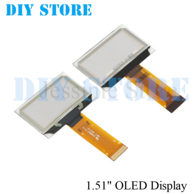 1.51 inch OLED Screen 12864 Display Module 128x64 SSD1309 SPI/IIC I2C COG 3.3V
