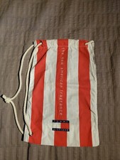 Tommy Hilfiger vintage 90s Drawstring Bag New American Fragrance american flag