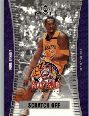 2003-04 Upper Deck MVP Sportsnut Fantasy #SN34 Kobe Bryant Los
