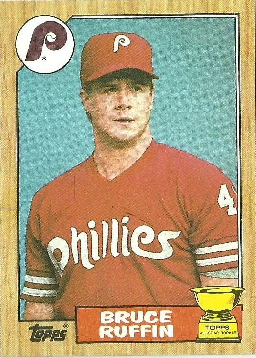 BRUCE RUFFIN PHILADELPHIA PHILLIES #499 - TOPPS NM-MT 1987 | eBay