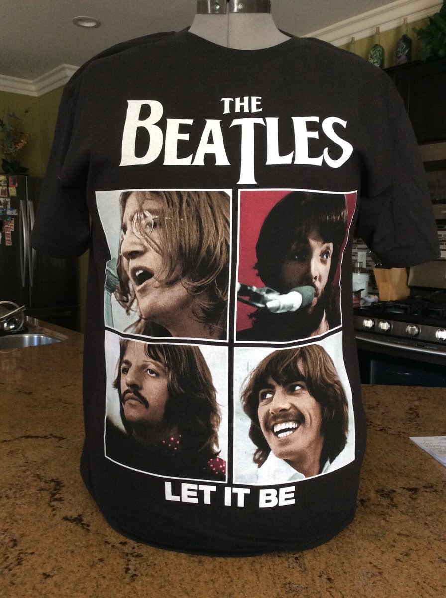 ビートルズ let it be ヴィンテージTシャツ The Beatles Let It Be Vintage T Shirt Size L New | eBay