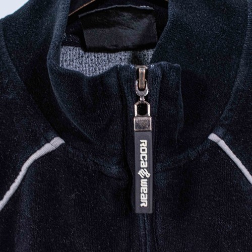 Rocawear Logo Velour Zip Track Jacket Youth Large Y2K VTG Streetwear Hip Hop - Picture 6 of 11