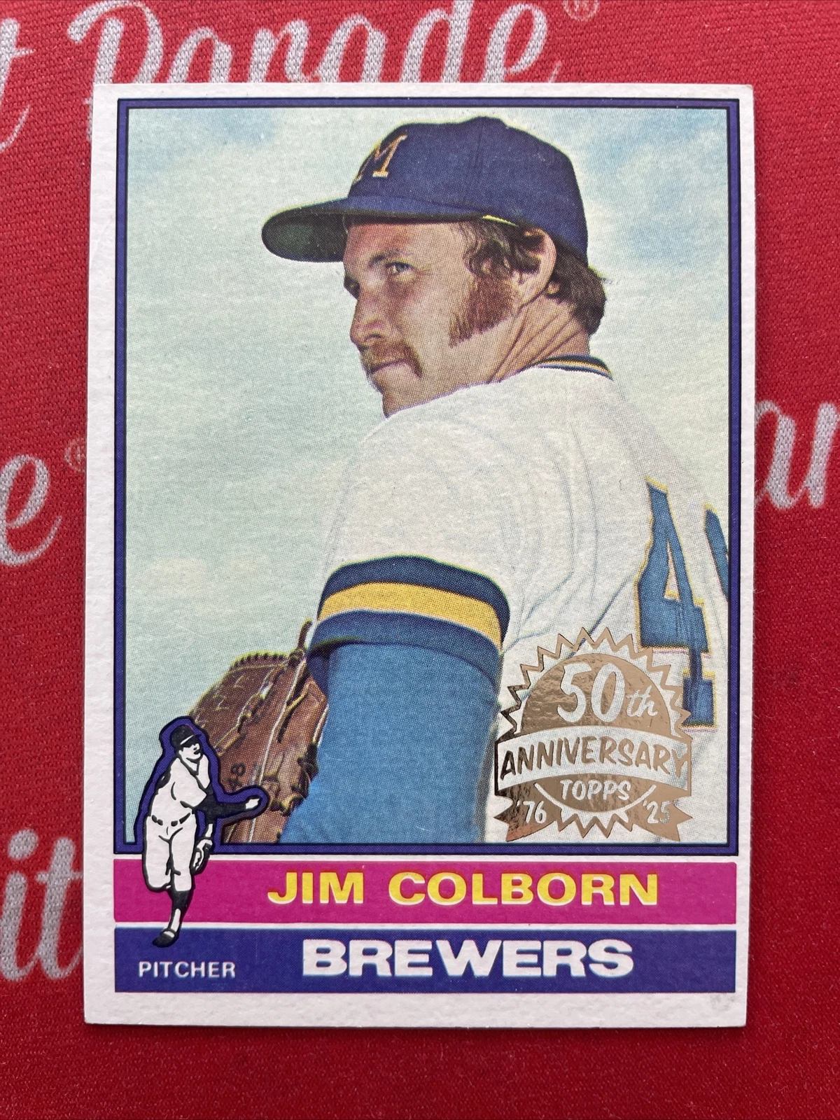 2025 Topps Heritage 1976 Buy Back - #521 Jim Colborn Brewers CS